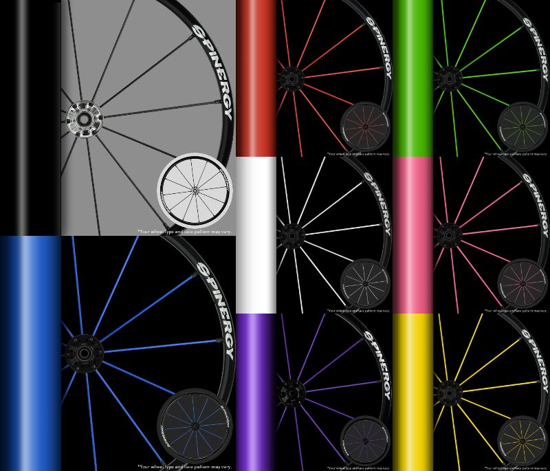 Spinergy スポークカラーカスタム